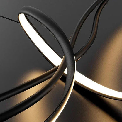Modern Minimalist LED Pendant Light for Dining Room & Salon - Stylish Home Decor Fixture